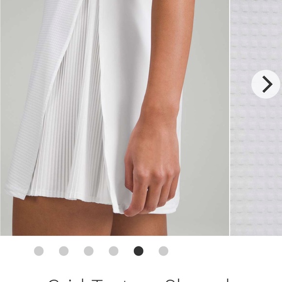 White Lululemon Tennis Dress - Picture 5 of 5